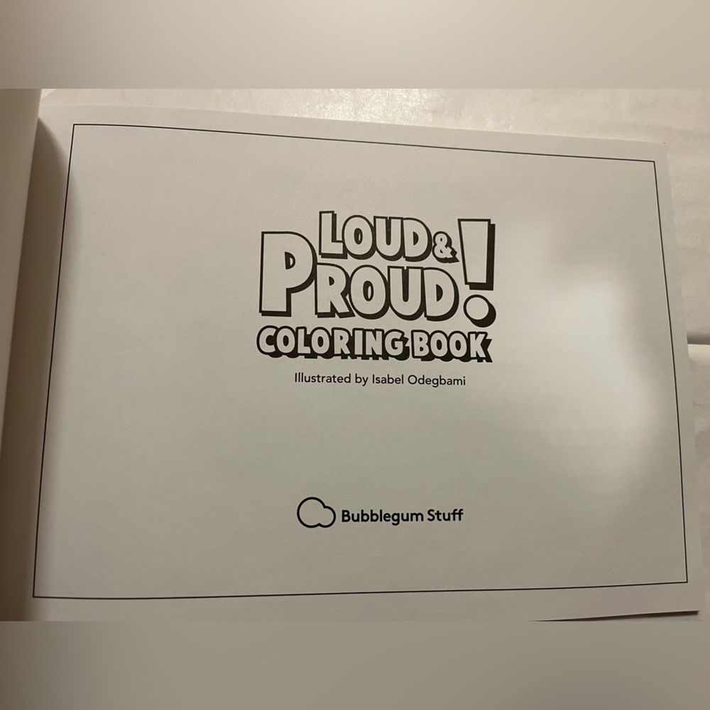 LGBTQ Loud & Proud! Coloring Book - Picture 3 of 7